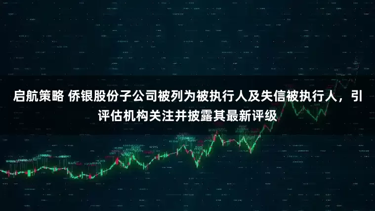 启航策略 侨银股份子公司被列为被执行人及失信被执行人，引评估机构关注并披露其最新评级